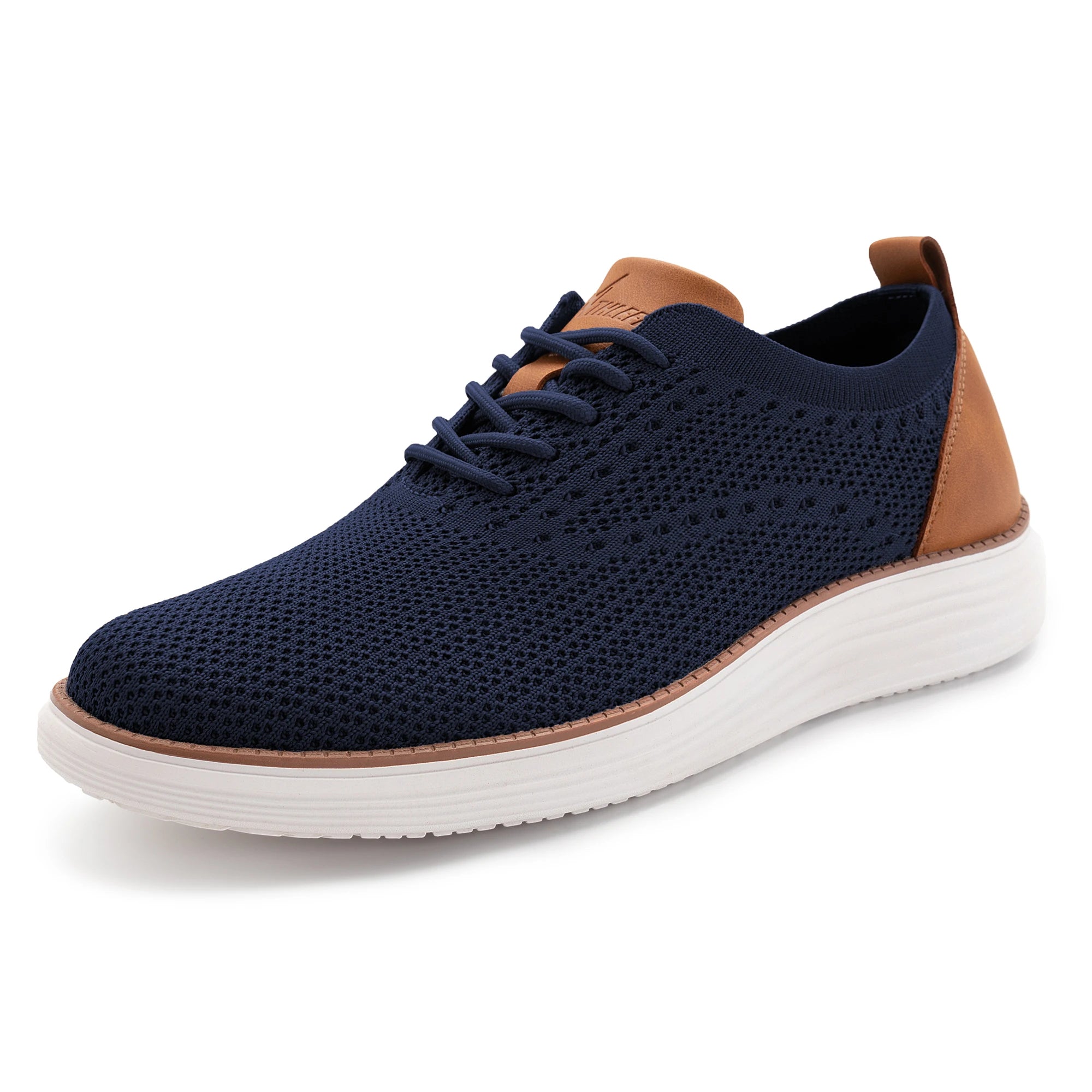 Men's Casual Sneakers Oxfords Business Mesh Breathable Walking Athletic Shoes