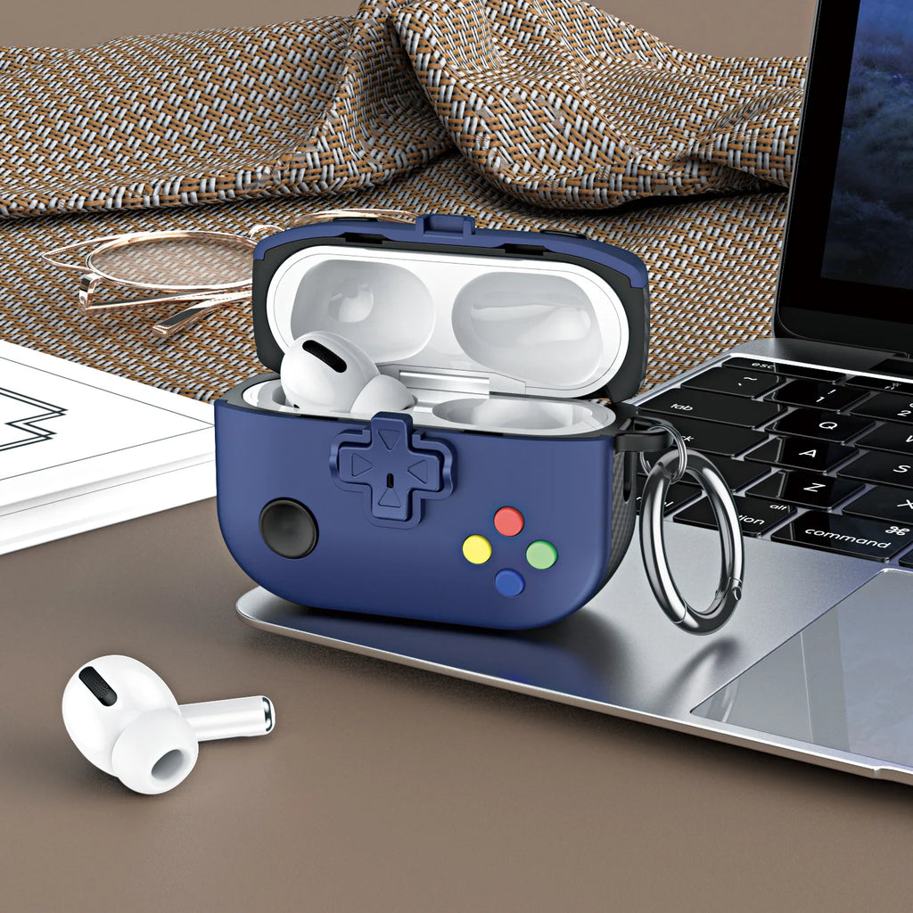 For AirPods 4 Case 2024 Creative Game Console Cover Soft Silicone Shockproof Protective Charging Case For AirPods Pro2 2nd USB C