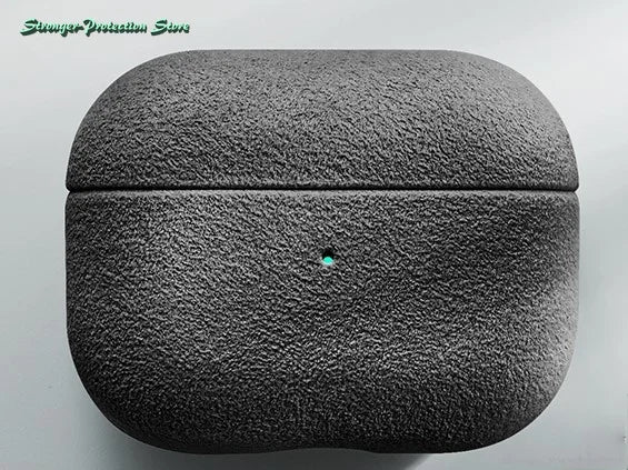 Italian Suede Leather Case For Airpods Pro 2 For Airpods Pro 3 Airpods 4 3 Case Luxury Artificial Leather All Inclusive Case
