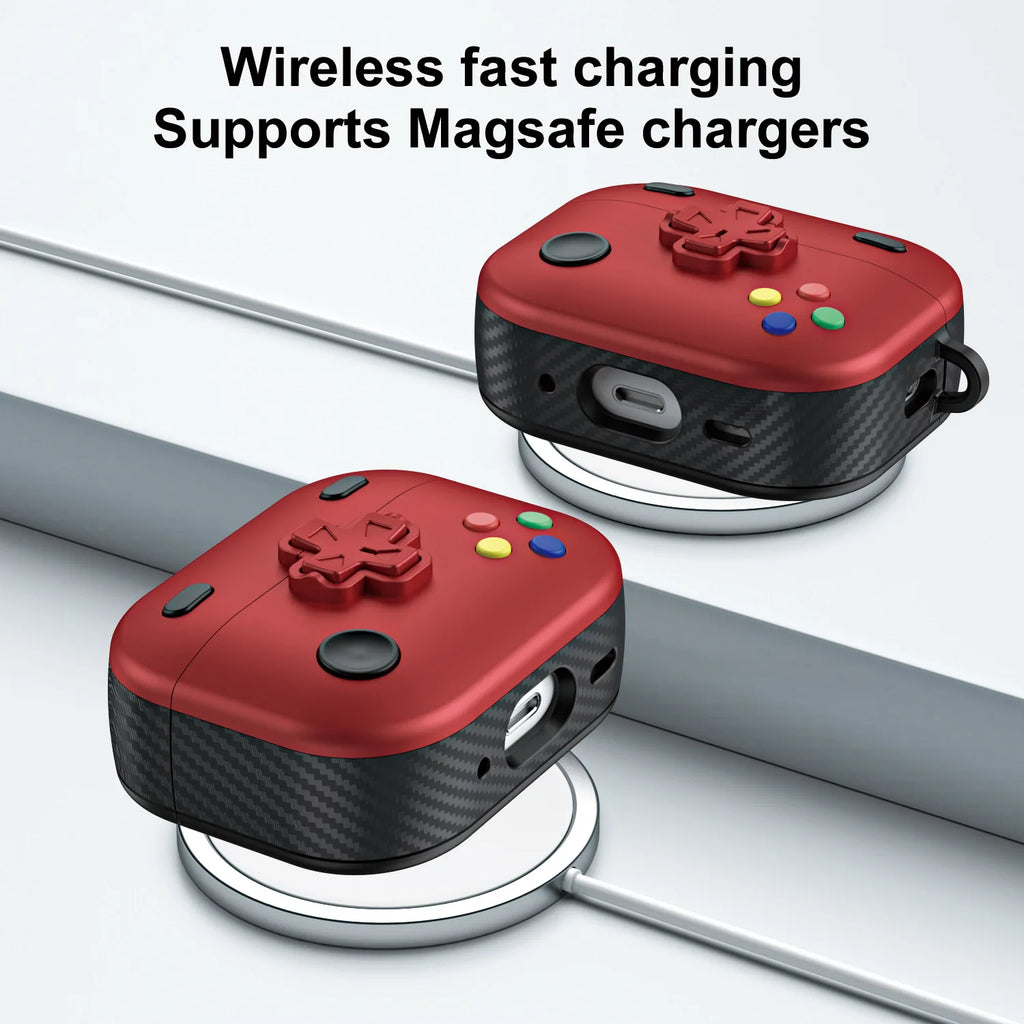 For AirPods 4 Case 2024 Creative Game Console Cover Soft Silicone Shockproof Protective Charging Case For AirPods Pro2 2nd USB C