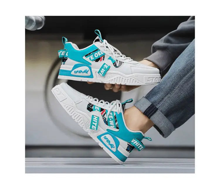 2025 Luxury Men's Vulcanized Shoes Summer Casual Sneaker for Men Outdoor Running Platform Designer Skateboard Tenis Masculino