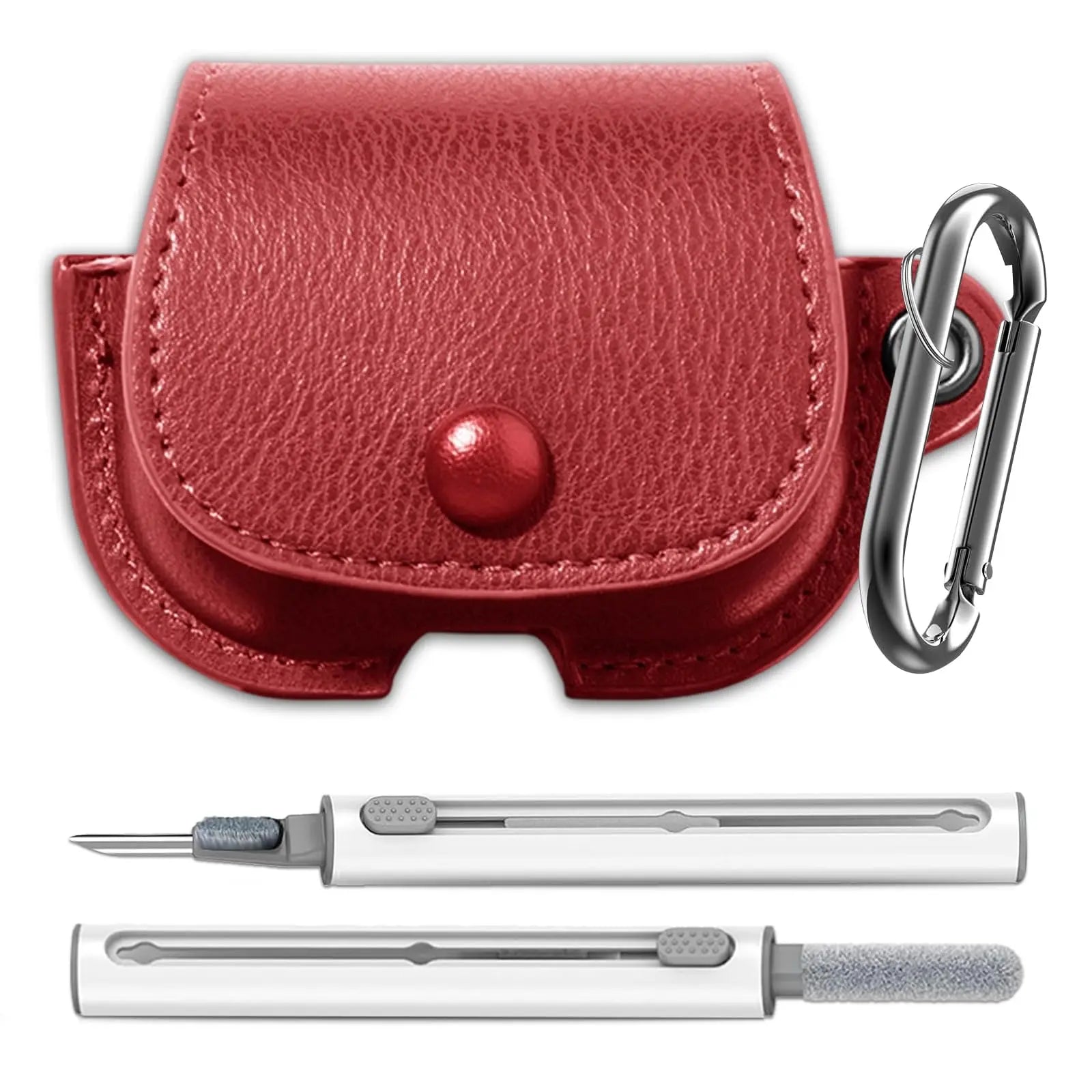 for Apple Airpod Pro 3 Case 2025 Leather Wireless Charging Protective Headphone Case Cover Leather Case for Airpods Pro 3rd Gen