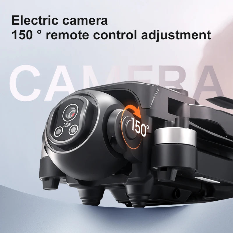 2025 New D18 Drone with 8K HD 150° Electric dual camera Angle Obstacle Avoidance Foldable Quadcopter for Aerial Photography Toy