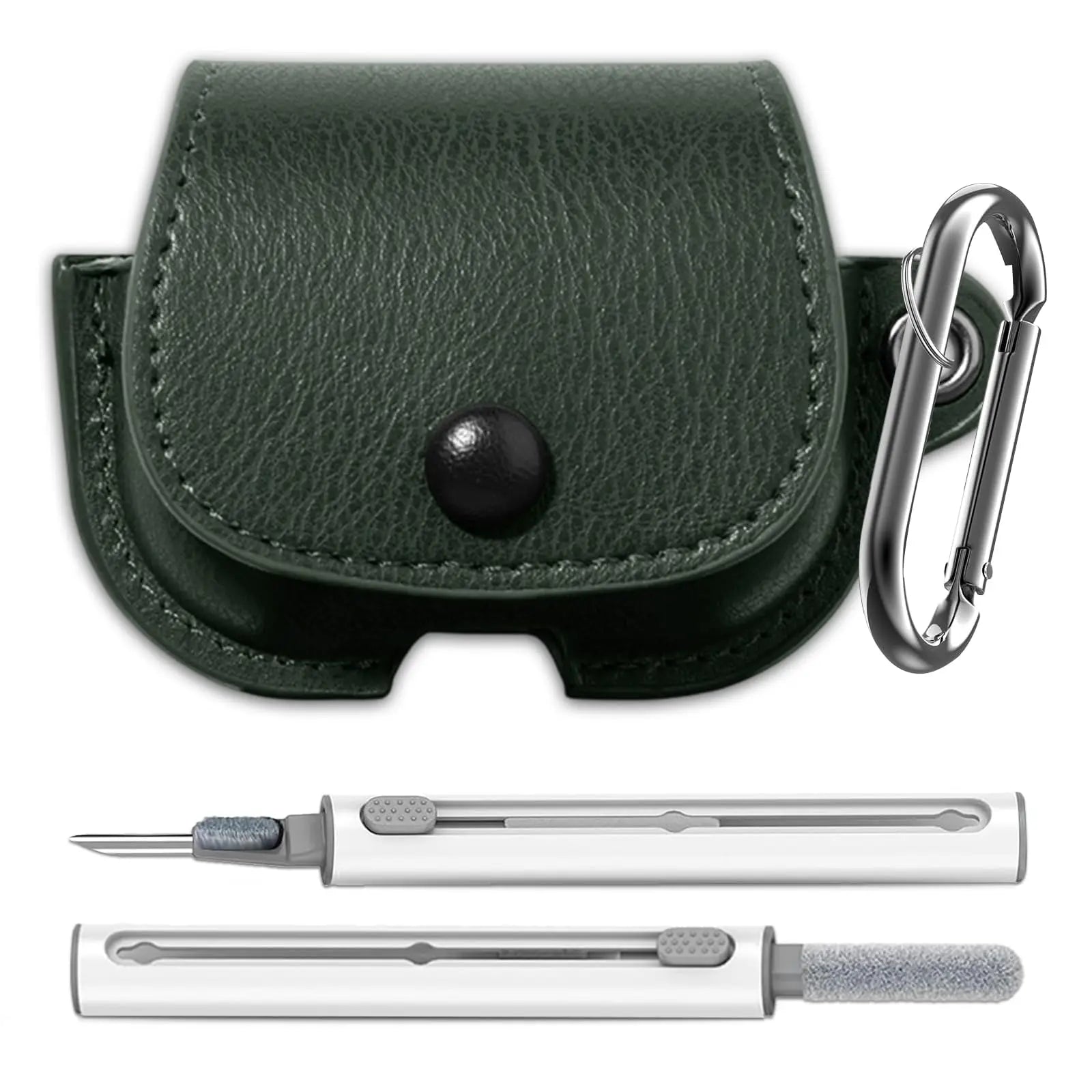 for Apple Airpod Pro 3 Case 2025 Leather Wireless Charging Protective Headphone Case Cover Leather Case for Airpods Pro 3rd Gen