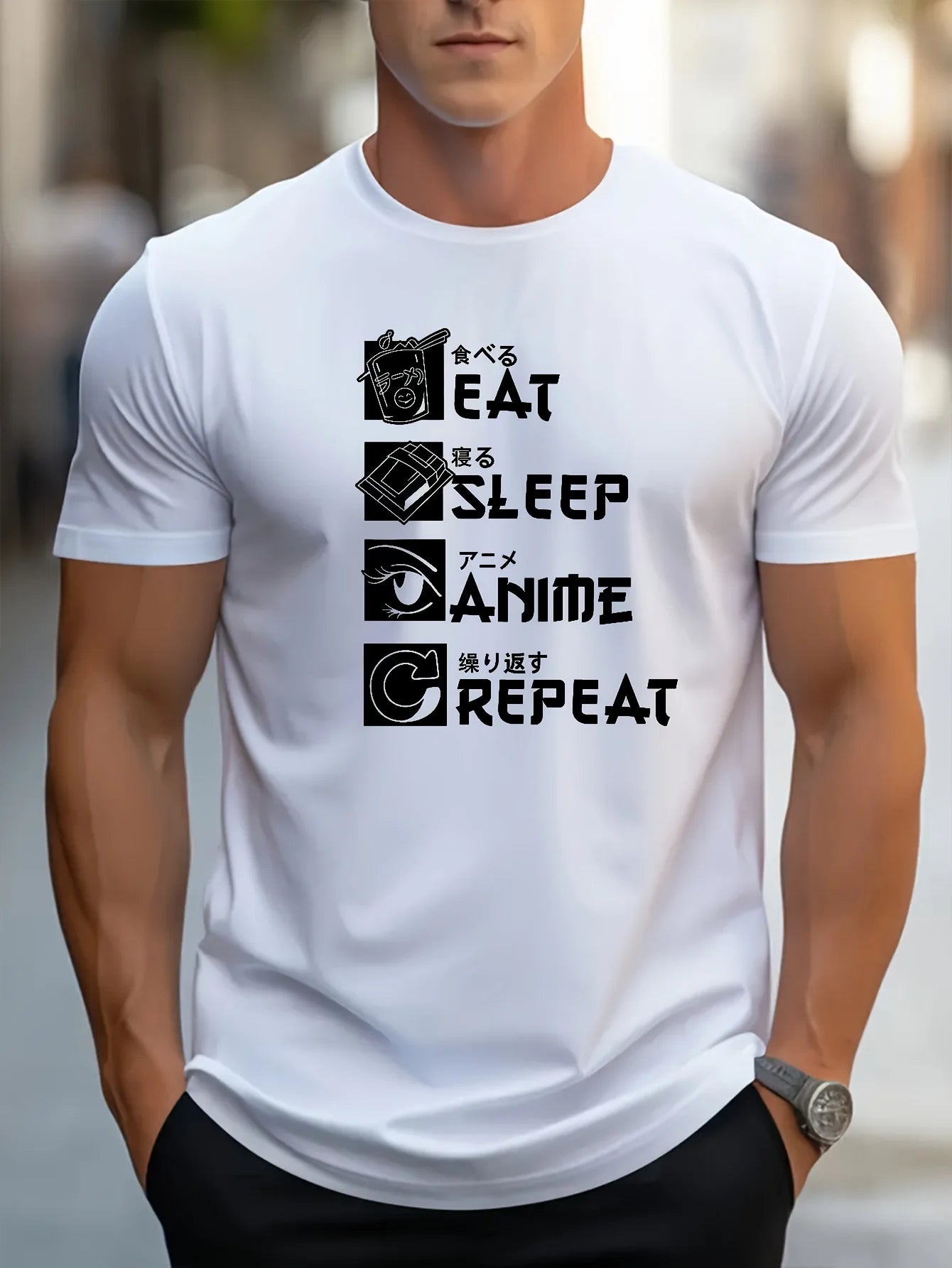 Vibrant Anime Fan Tee Soft Breathable Short Sleeve Crew Neck Relaxed Fit Summer Outdoor Essential Casual Creative Graphic Print