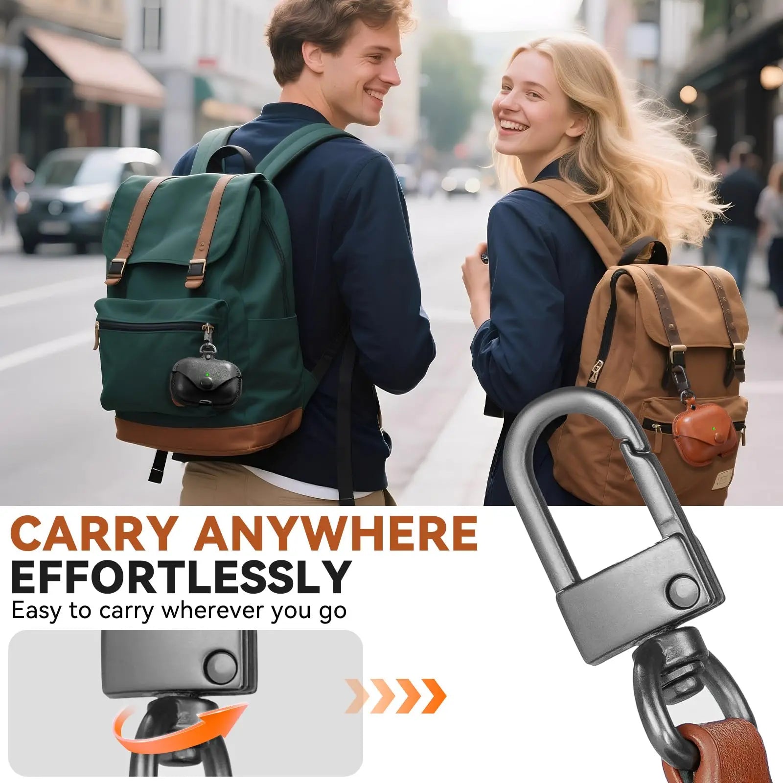 for Apple Airpod Pro 3 Case 2025 Leather Wireless Charging Protective Headphone Case Cover Leather Case for Airpods Pro 3rd Gen