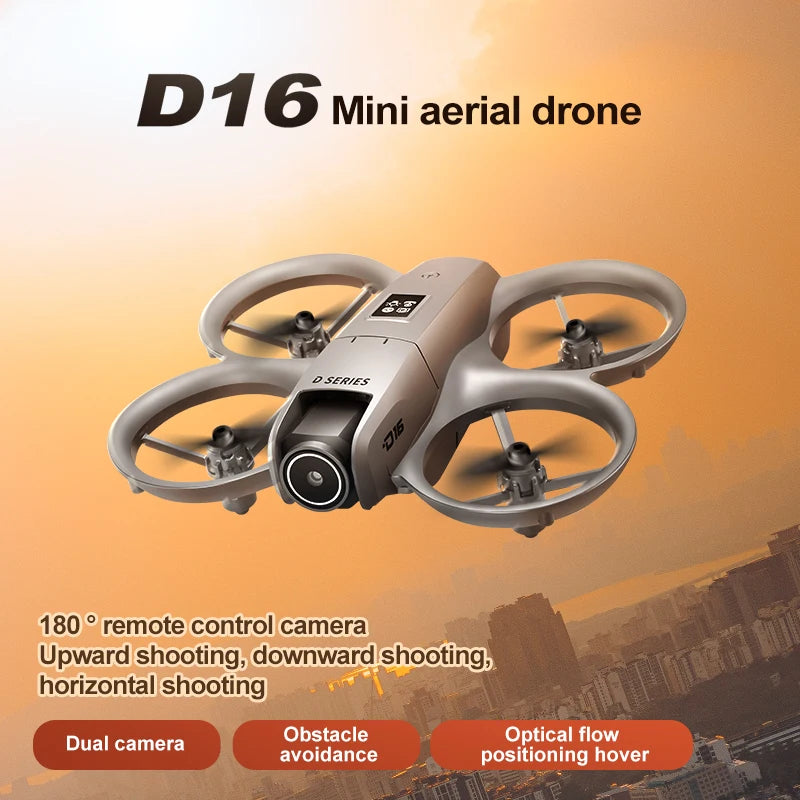 Xiaomi D16 Drone Bushless Motor 8K HD Aerial Profesional Dual-camera Helicopter Optical Flow GPS Positioning Avoidance Drone UAV