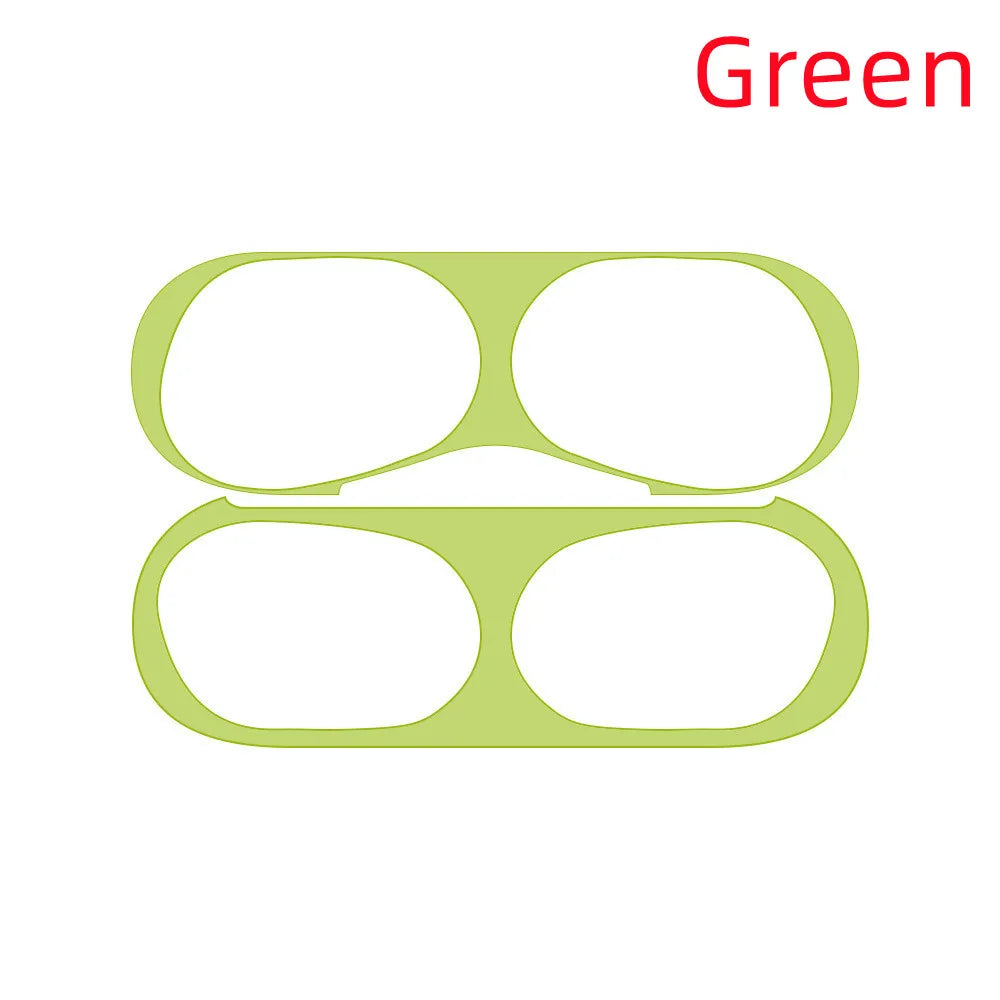 Metal Dust Guard Sticker for Apple AirPods Pro 2 Case Dust-proof Cover Sticker Anti-scratch Earbuds Film for Airpods 3 Pro 2 1