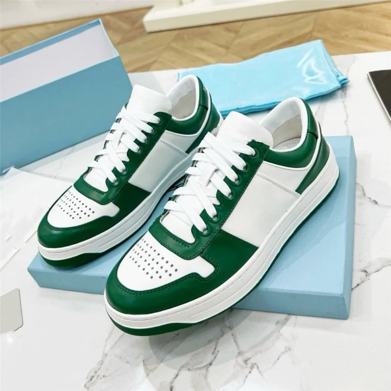 DOWNTOWN Designer Mens Shoes Sneakers Platform Shoes Casual Chaussure Leather Mens Trainers Luxury Running Sports Shoes