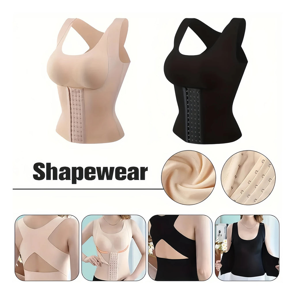 3-in-1 Shapewear, Women's Sports Underwear, Corset Suitable For Running Fitness Yoga Daily Commute(M-3XL)