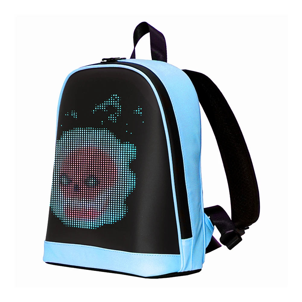 LED Advertising Backpack APP Control Advertising Business Bag Waterproof Outdoor Pixel Screen Bag School Bag for Outdoor Travel