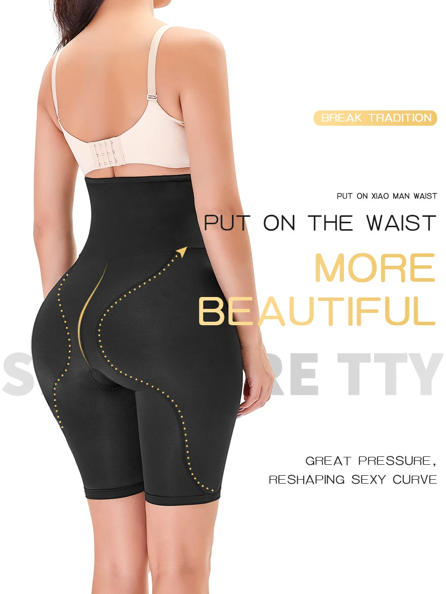 Hip Pads Shapewear Tummy Control Padded Underwear For Women Butt Lifting Panties Curvy Faja Body Shaper Thigh Slimmer Bbl Shorts