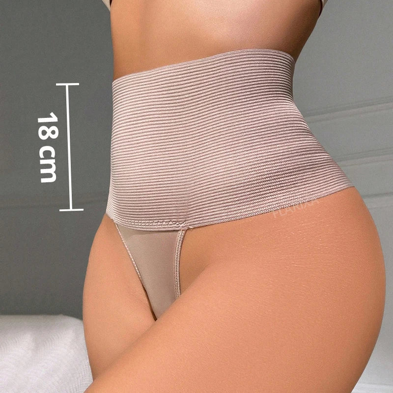 Flarixa Waist Trainer Belly Slimming Underwear High Waist Flat Belly Shaping Panties Women Tummy Control Shapewear Body Shaper