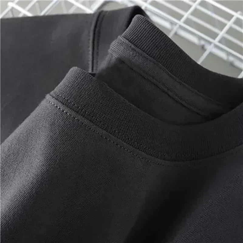 Harajuku Vintage Washed T Shirts Death Note Anime Graphic Printing T Shirt Oversize Cotton Fashion Streetwear Unisex Top Tee