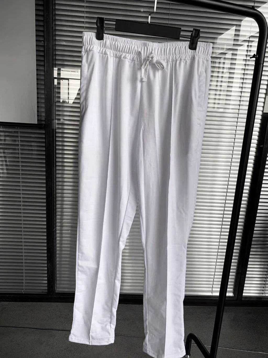 2025 New Thin Pants Men's Spring/Summer Loose Straight Leg Sports Casual Pants American Oversize Long Leg Pants