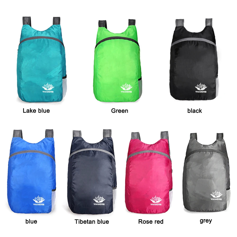 Portable Foldable Backpack Ultralight Outdoor Hiking Bag Climbing Cycling Travel Daypack Knapsack Waterproof Folding Backpacks