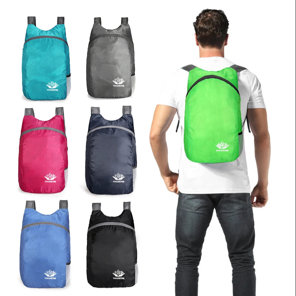 Portable Foldable Backpack Ultralight Outdoor Hiking Bag Climbing Cycling Travel Daypack Knapsack Waterproof Folding Backpacks