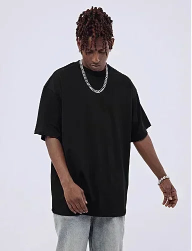 2025 New Summer Fashion Brand Men's Cotton T-shirt Letter-printed Women Short-sleeved Round Neck Loose T-shirt High Quality Tee