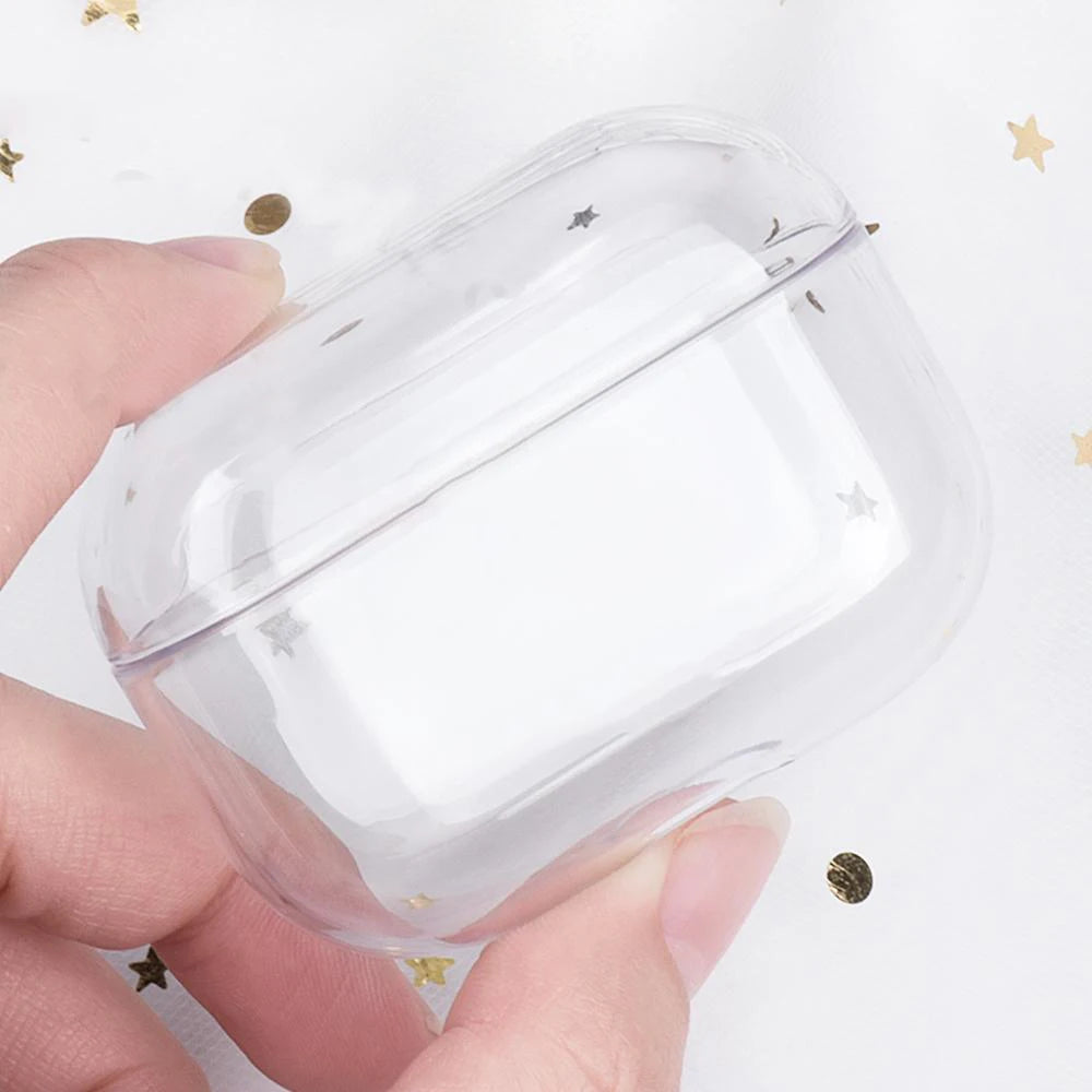 Transparent Earphone Case For Apple Air Pods Pro 1 2 PC Case Clear Hard Shell Protective Cover For Air Pods 3 2 1 Charging Box