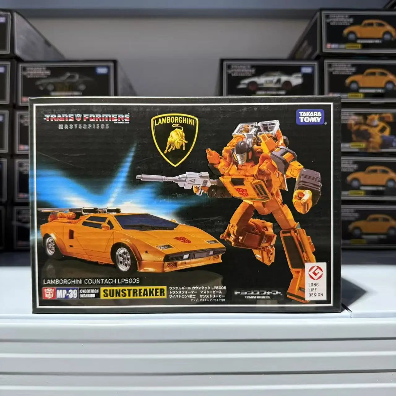 【12-hour Shipping】Deformed Toy Autobot MP KO Lambor Sunstreaker Prowl Bumble Grapple Robot Figures Toys Hobby Gift Collecti