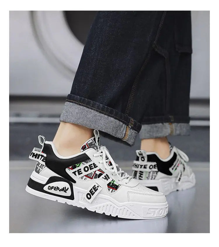 2025 Luxury Men's Vulcanized Shoes Summer Casual Sneaker for Men Outdoor Running Platform Designer Skateboard Tenis Masculino