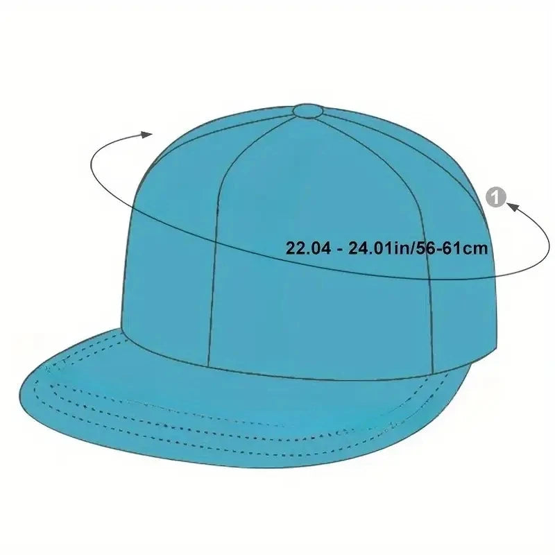 2024 NEW fashion embroidery letter SR baseball cap hip hop hat men and women outdoor sports and leisure flat shade snapback cap