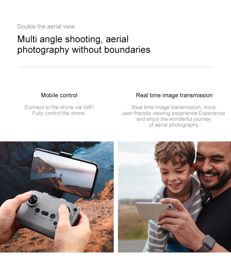 Xiaomi D16 Drone Bushless Motor 8K HD Aerial Profesional Dual-camera Helicopter Optical Flow GPS Positioning Avoidance Drone UAV
