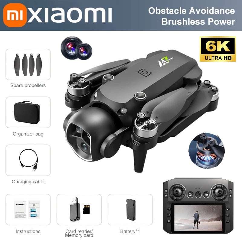 Xiaomi M7 Drone 8K Aerial HD Dual Camera Photography Intelligent Obstacle Avoidance Brushless Power 5G WIFI GPS Return Drone