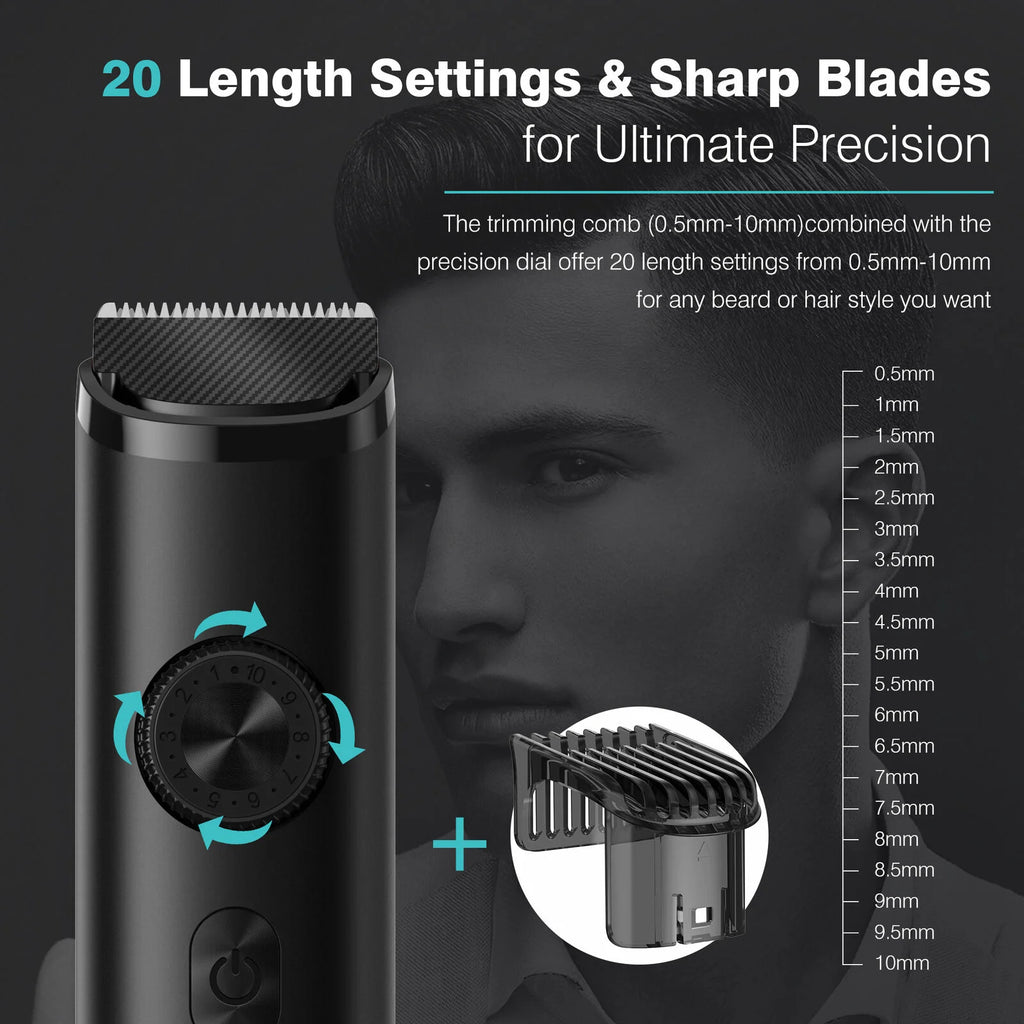 Sejoy Professional  Hair Clippers for Men Trimmers Set for Barber Cordles with LED Display Slick Hair Cut Self-Sharpening Blades