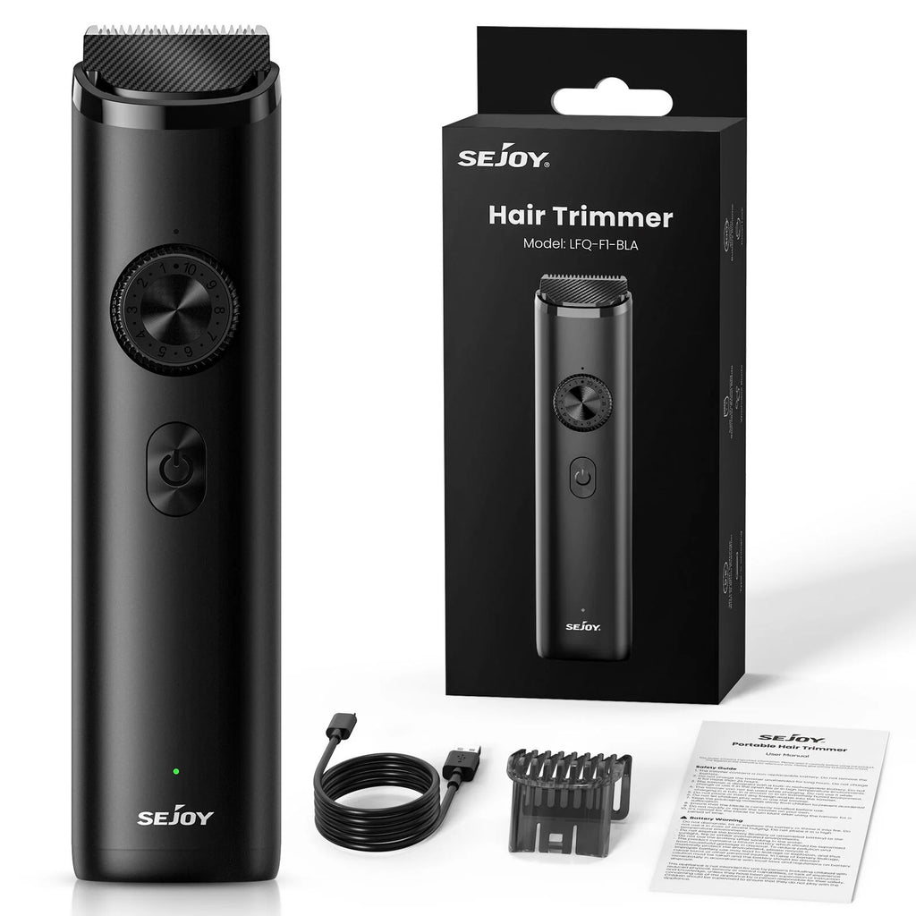 Sejoy Professional  Hair Clippers for Men Trimmers Set for Barber Cordles with LED Display Slick Hair Cut Self-Sharpening Blades