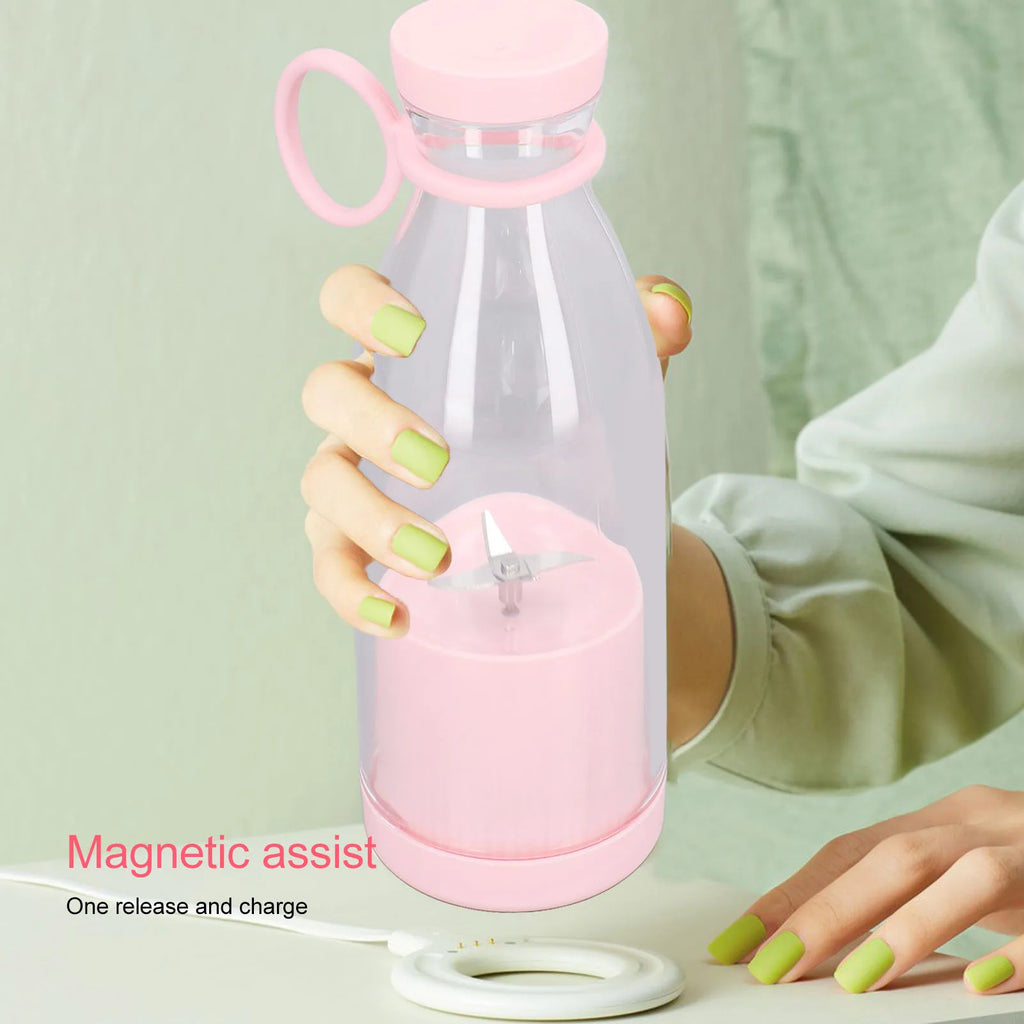 Battery Powered USB Blender  Blender Electric Battery Powered USB Blender Portable Juicer for Outdoor Travel Portable Juicer