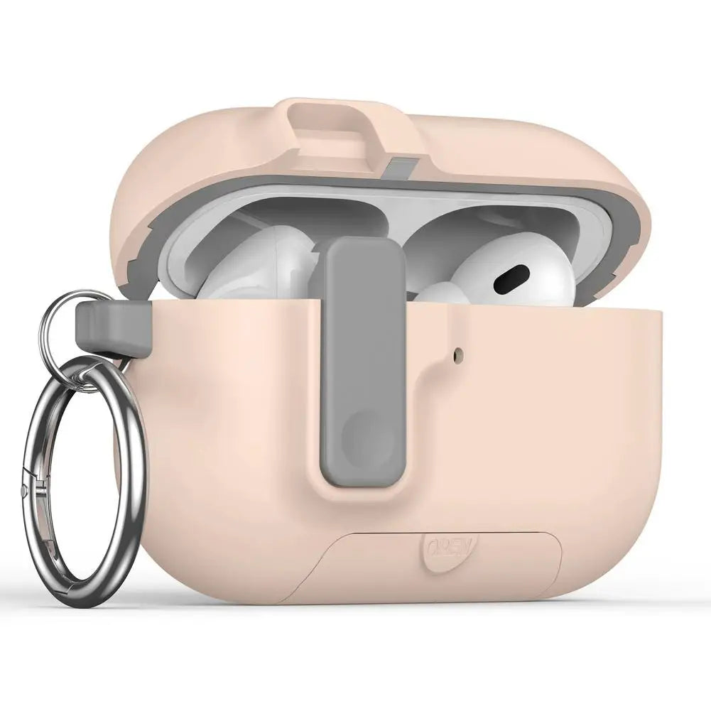 Shockproof Protective Case For Airpods Pro 3 With Phone Stand Automatic Lock Security Cover For AirPods Pro3 3rd Gen 2025