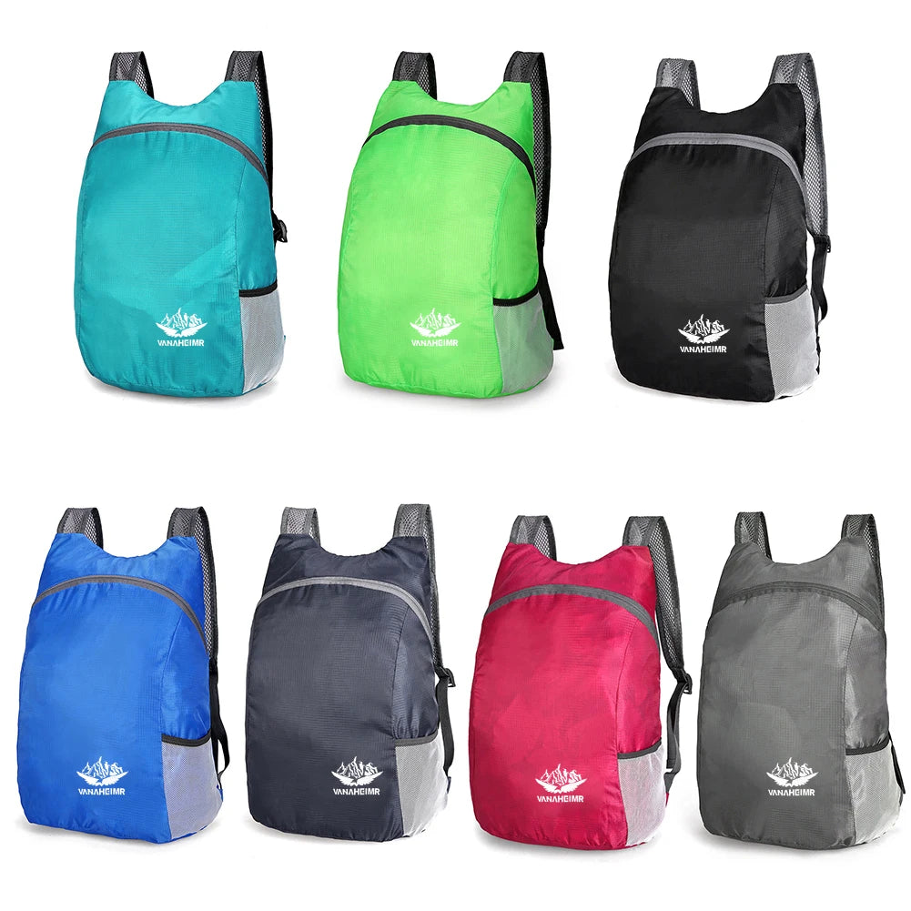 Portable Foldable Backpack Ultralight Outdoor Hiking Bag Climbing Cycling Travel Daypack Knapsack Waterproof Folding Backpacks