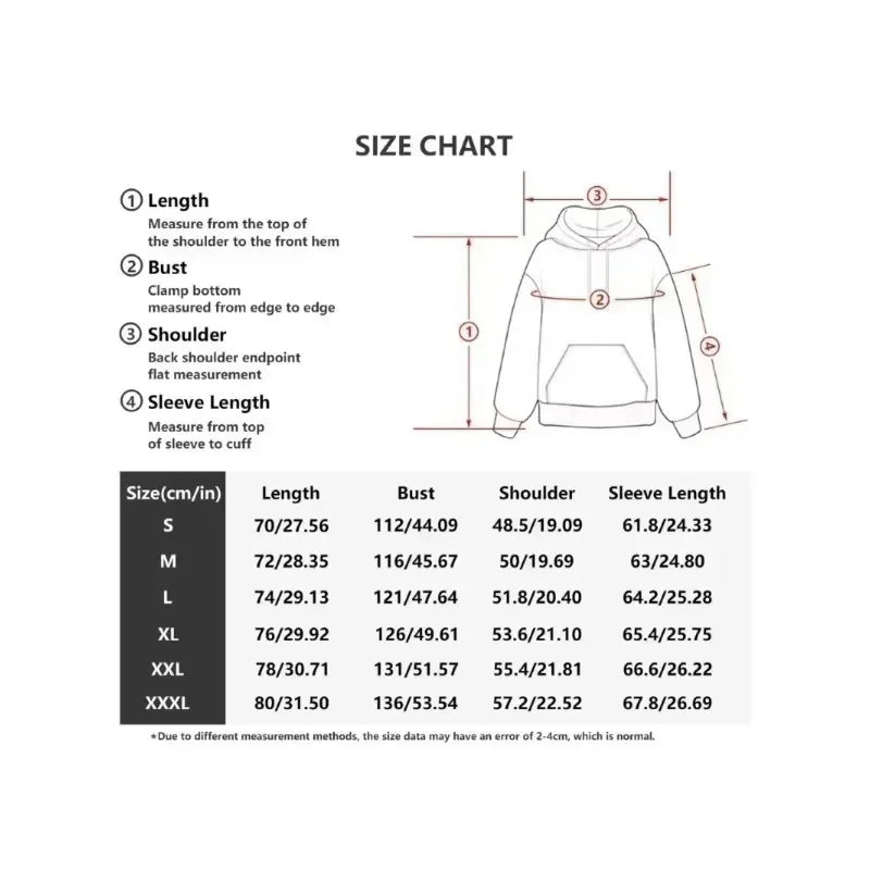 2025 Men's Brand-new Pullover Hoodie MURDER Drone Print Cosplay Costume Harajuku-style Sportswear Top