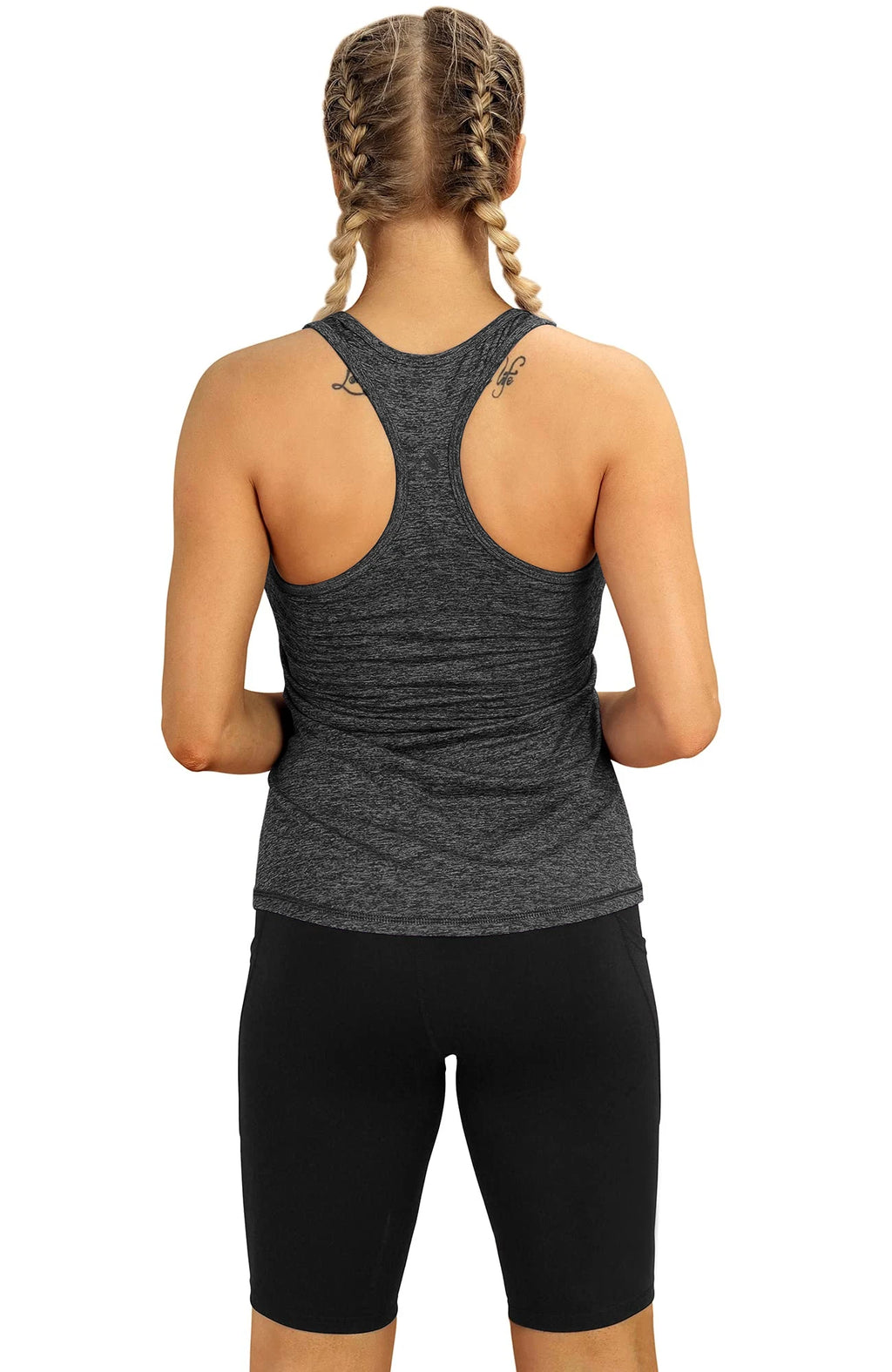 3 Pcs Women Sport tank Tops Loose Yoga Tops Quick Dry Workout Sport Tops For Women Fitness Sport Yoga Shirt