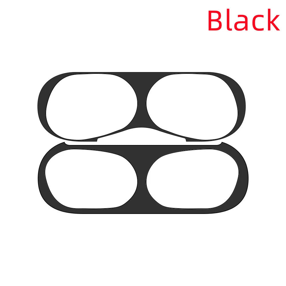 Metal Dust Guard Sticker for Apple AirPods Pro 2 Case Dust-proof Cover Sticker Anti-scratch Earbuds Film for Airpods 3 Pro 2 1