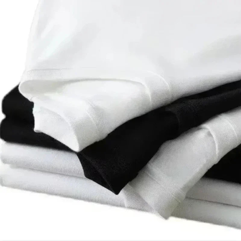 2025 New Summer Fashion Brand Men's Cotton T-shirt Letter-printed Women Short-sleeved Round Neck Loose T-shirt High Quality Tee
