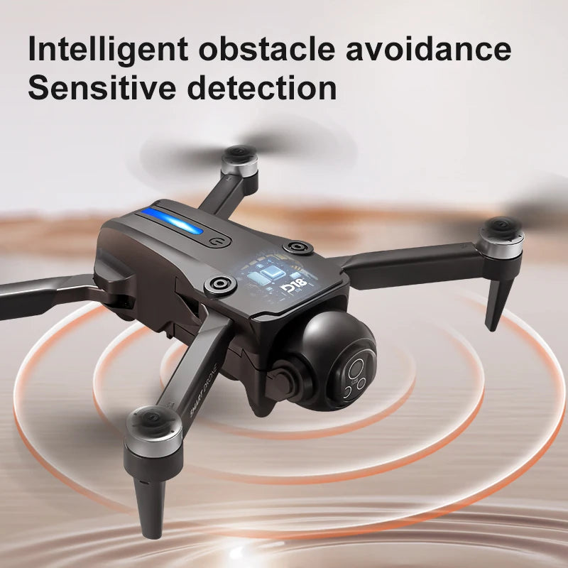 2025 New D18 Drone with 8K HD 150° Electric dual camera Angle Obstacle Avoidance Foldable Quadcopter for Aerial Photography Toy