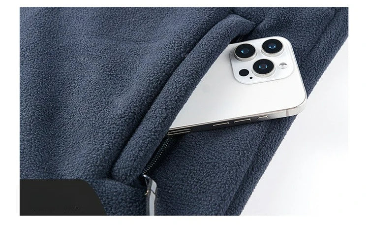 Maxbarley Brand Winter Fleece Jacket Men Casual Thickened Wool Coat Athleisure Design Warm Fashion Hooded Jackets Snow Ski Suit