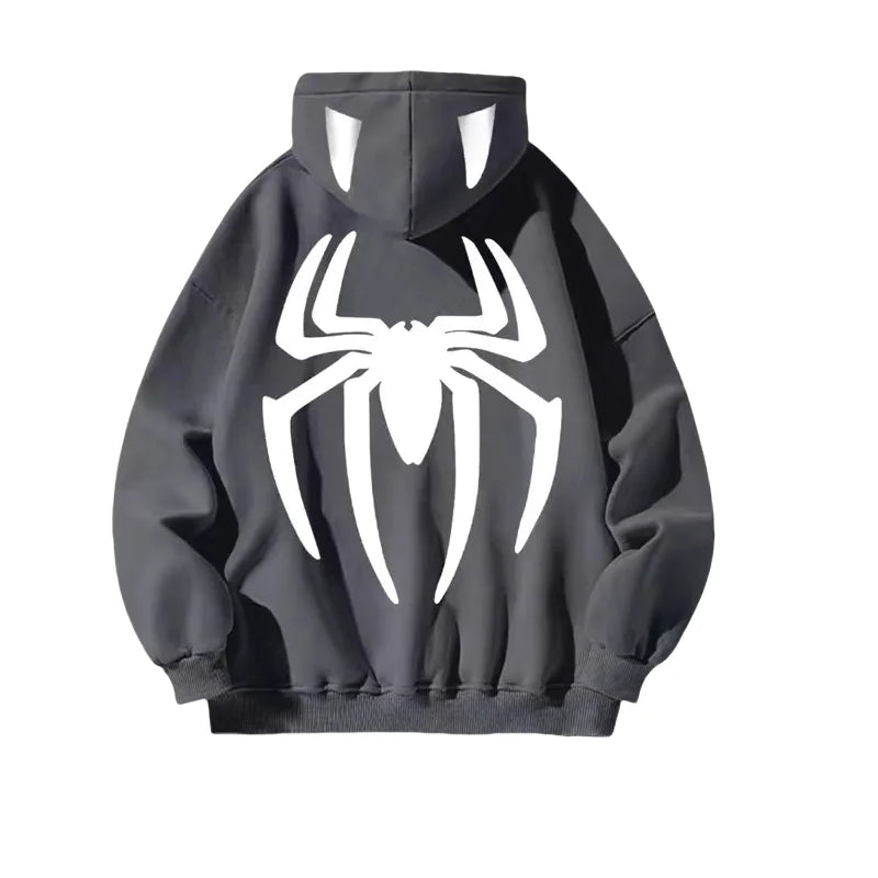 Hoodie American Street Hoodie Swivel Pullover Fall and Winter Coat