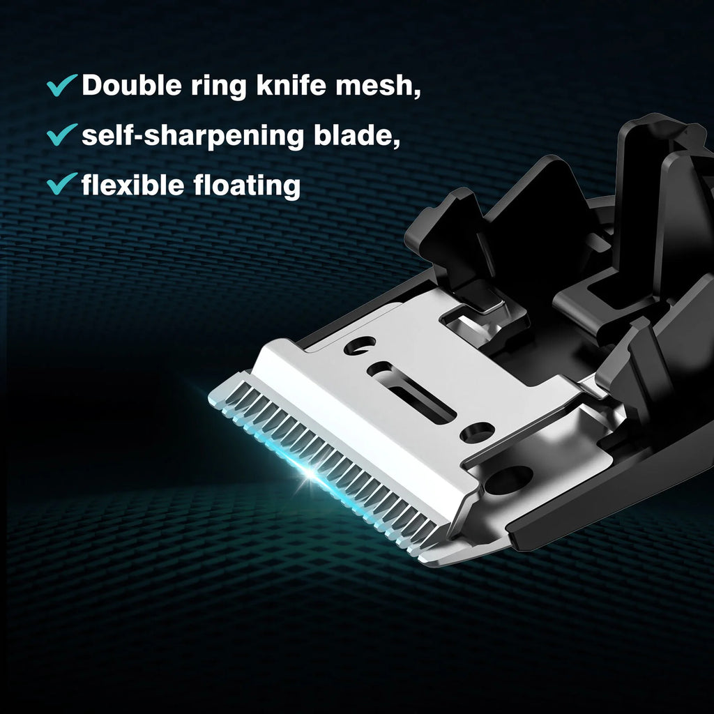 Sejoy Professional  Hair Clippers for Men Trimmers Set for Barber Cordles with LED Display Slick Hair Cut Self-Sharpening Blades