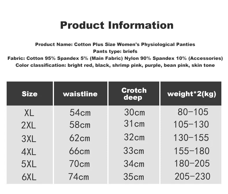 3pcs Girl Menstrual Panties Women's Physiological Briefs Ladies Period Leak Proof Panty High Waist Cotton Underwear