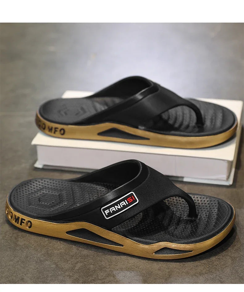 New 2026 Flip Flops For Man Flip-Flops Sports Beach Sandals Men Casual Fashion & Trend Comfortable Shoes House Home Outdoor
