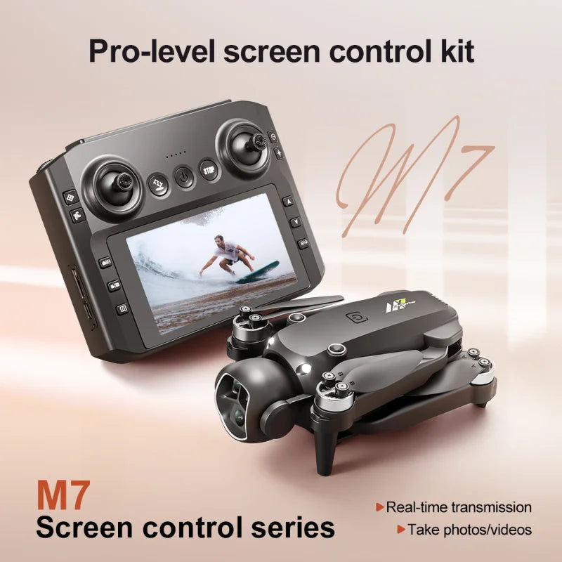 Xiaomi M7 Drone 8K Aerial HD Dual Camera Photography Intelligent Obstacle Avoidance Brushless Power 5G WIFI GPS Return Drone