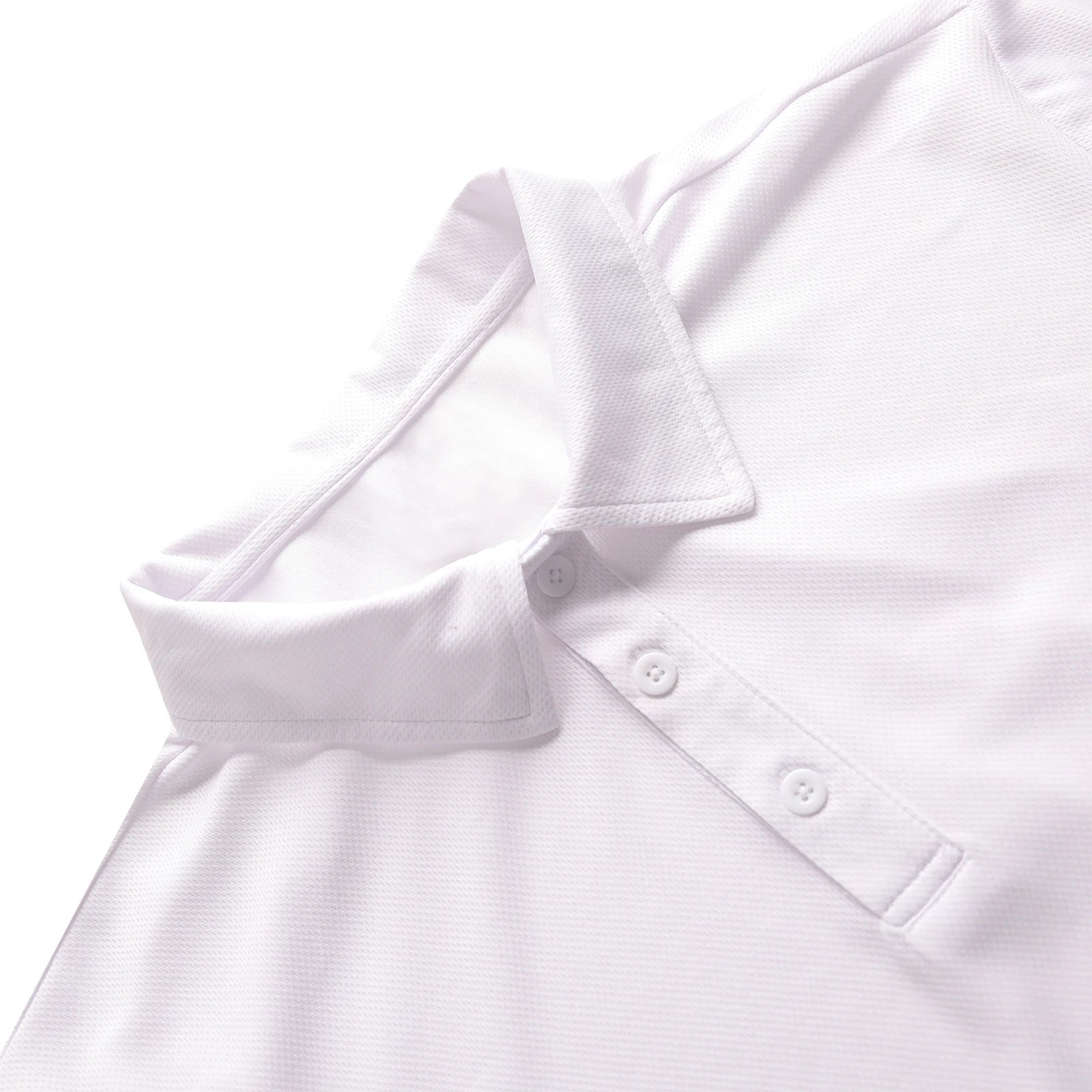 3-piece men's quick drying sport polo shirt stretchy slim fit summer solid color lapel short sleeved top