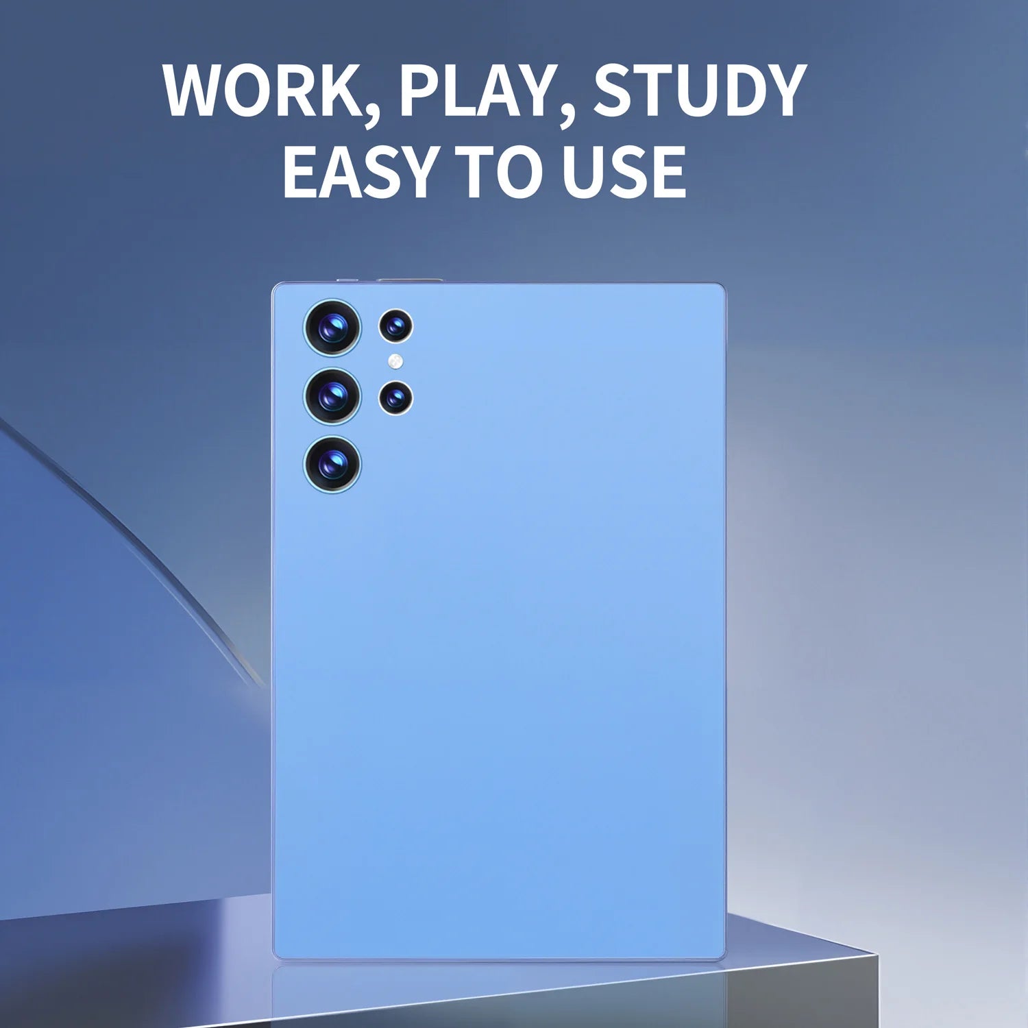 2025 New Upgraded Pad 10.1 Inch Android Tablet HD Display Octa Core 4GB RAM 64GB ROM Dual Phone Call WiFi Google Play Tablet PC