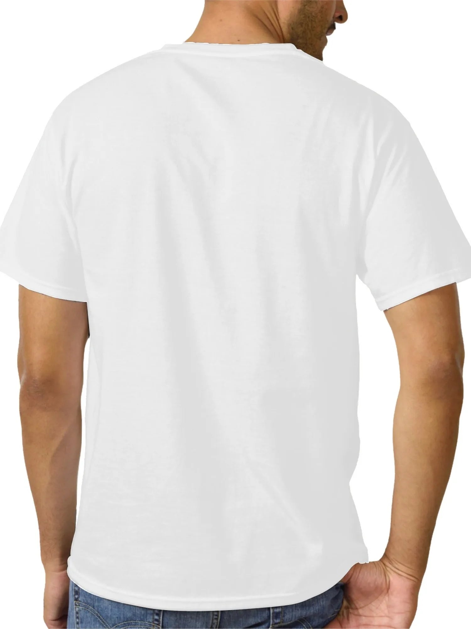 Men's short sleeved printed cotton T-shirt, round neck, comfortable and breathable, summer casual short sleeved top