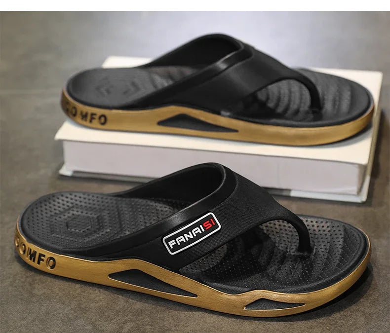 New 2026 Flip Flops For Man Flip-Flops Sports Beach Sandals Men Casual Fashion & Trend Comfortable Shoes House Home Outdoor