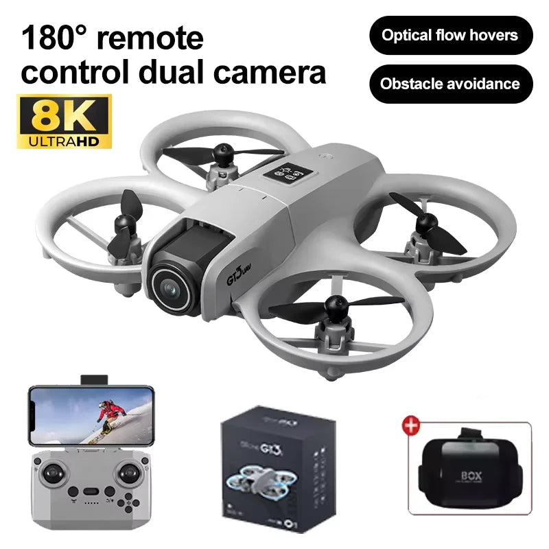 NEW Original GT3 MINI Drone 8K GPS Professional HD Aerial Photography Remote Control Aircraft HD Dual Camera Quadcopter Toy Gift