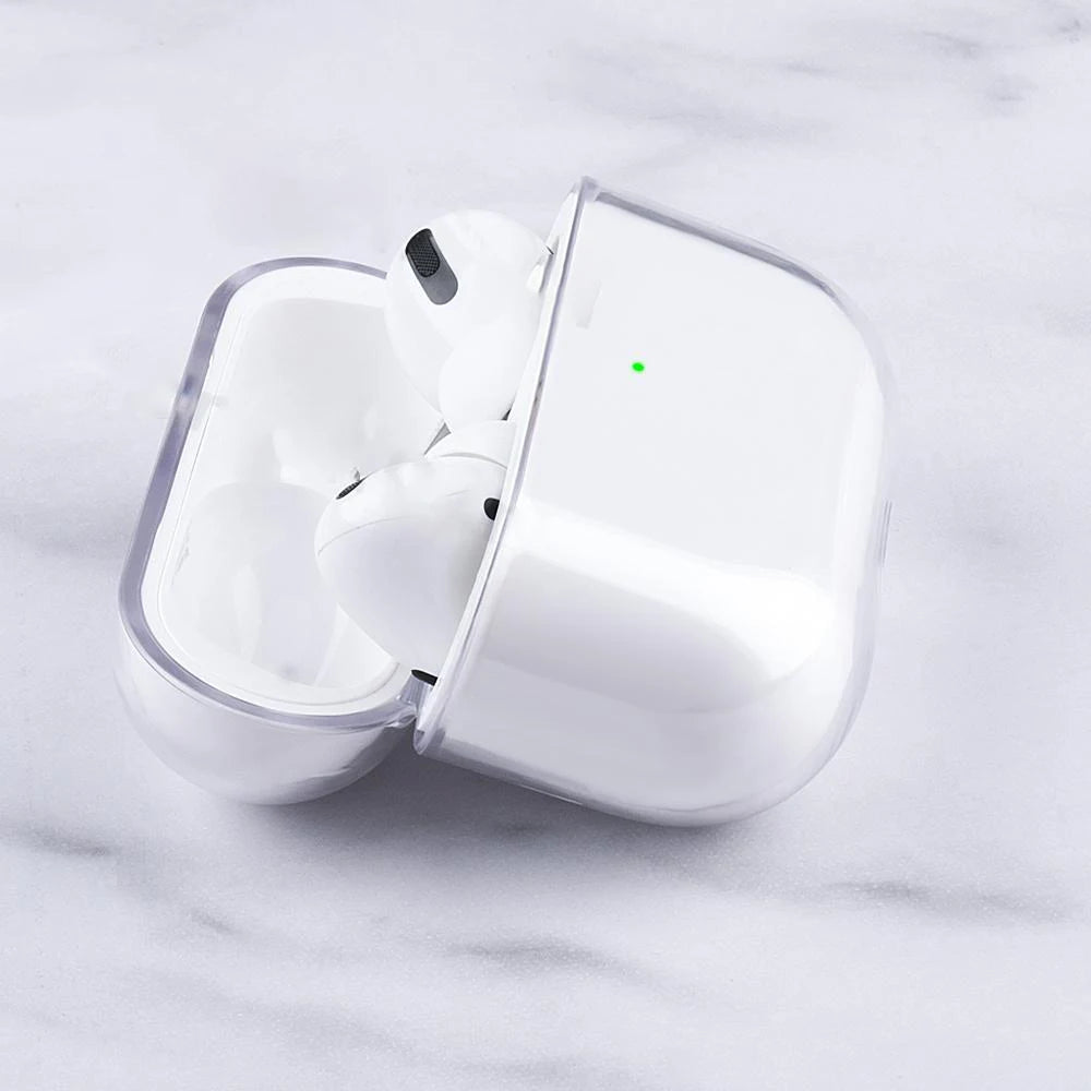 Transparent Earphone Case For Apple Air Pods Pro 1 2 PC Case Clear Hard Shell Protective Cover For Air Pods 3 2 1 Charging Box